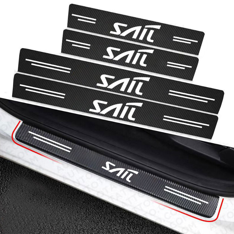 Crepe Pan Carbon - Adesivos protetores de placa de soleira